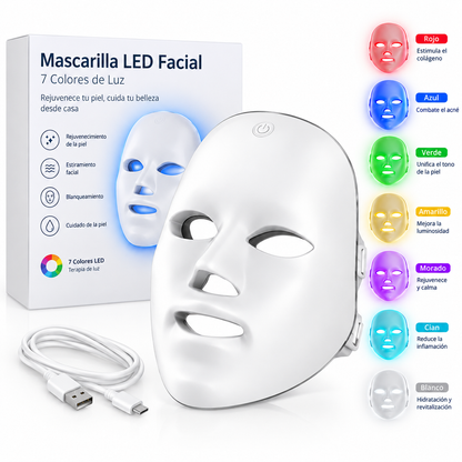 Mascarilla LED Facial