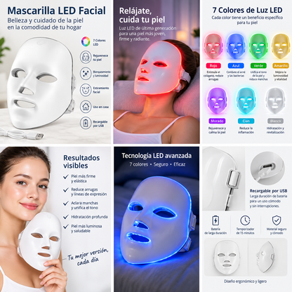 Mascarilla LED Facial